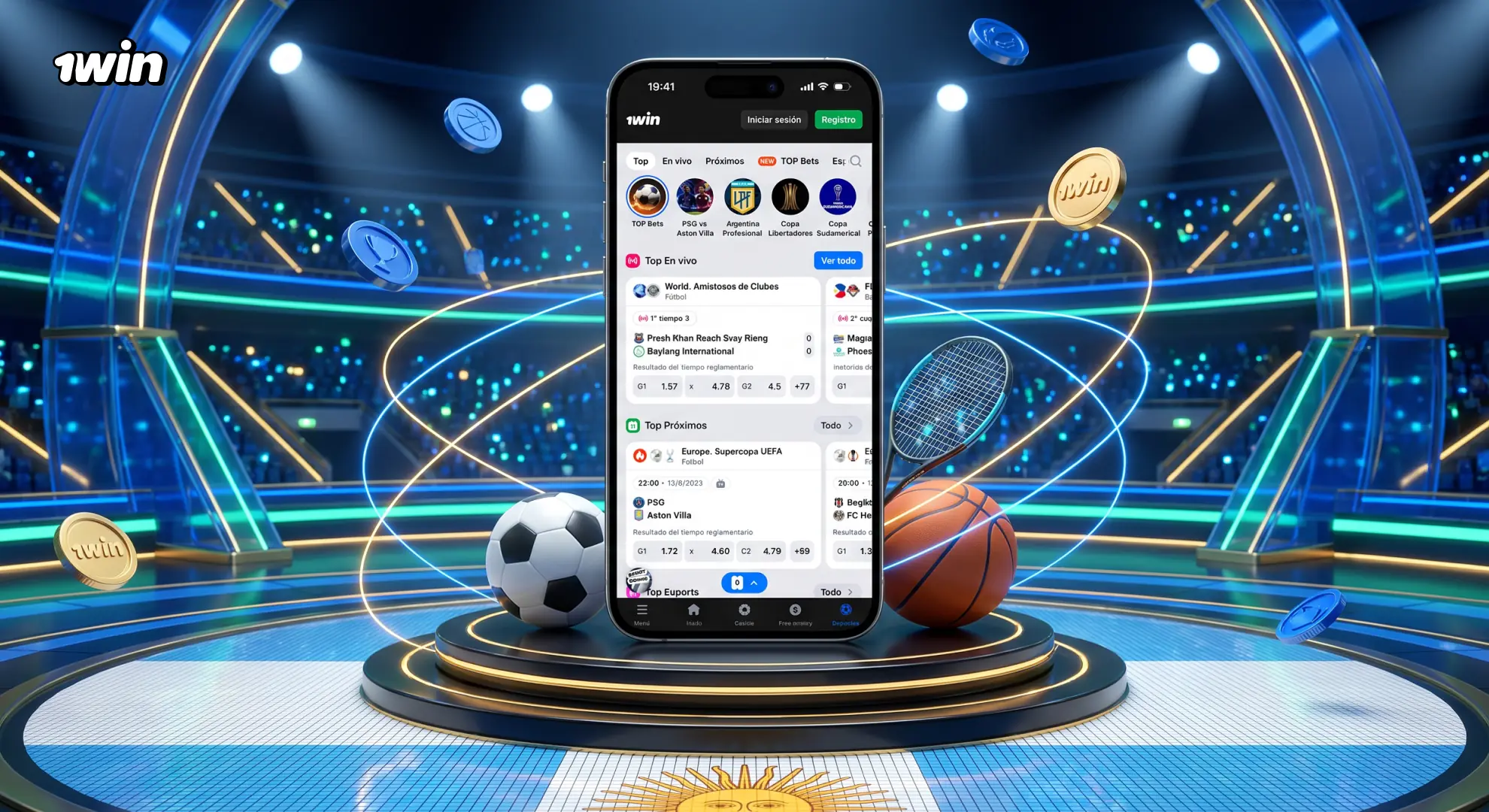 1win Bet Argentina: mercados deportivos