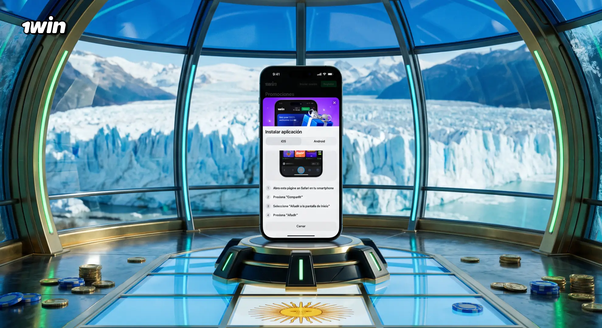 1win App: acceso desde Android e iOS